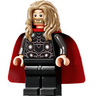 LEGO Thor with Black Suit and Long Hair Minifigure