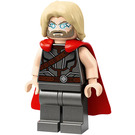 LEGO Thor met Pearl Dark Grijs Pak en Rubber Cape  Minifiguur