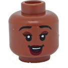 LEGO Tiana Head (Recessed Solid Stud) (3626 / 102009)