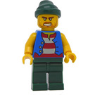 LEGO Tic Tac Toe Pirate mit Blau Vest Minifigur