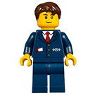 LEGO Ticket Agent Minifigurka