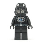 LEGO TIE Fighter Pilot med Svart Huvud och Stormtrooper Hjälm Minifigur