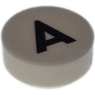 LEGO Tile 1 x 1 Round with Letter A (35380)