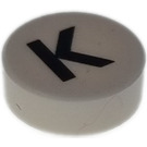 LEGO Tile 1 x 1 Round with Letter K (35380)