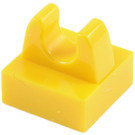 LEGO Fliese 1 x 1 mit Clip (Kein Schnitt in der Mitte) (2555 / 12825)