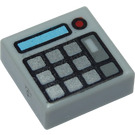 LEGO Fliese 1 x 1 mit Keypad mit Nut (3070 / 73777)