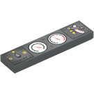 LEGO Tegel 1 x 4 met Gauges en Switches Design (46898 / 48196)