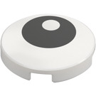 LEGO Tile 2 x 2 Round with Eye with Bottom Stud Holder (16424 / 113422)