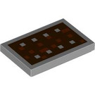LEGO Tile 2 x 3 with Minecraft Shield Print (34802 / 102714)