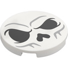 LEGO Tile 3 x 3 Round with Skulltula Face (67095)