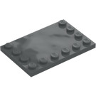 LEGO Tile 4 x 6 with Studs on 3 Edges (6180)