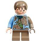 LEGO Tim Murphy with Bright Light Blue Shirt with Dirt Stains Minifigure