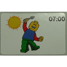 LEGO Time-teaching activity cards 07:00