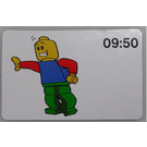 LEGO Time-teaching activity cards 09:50