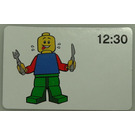 LEGO Time-teaching activity cards 12:30