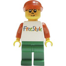 LEGO Timmy with Freestyle Torso and Green Legs Minifigure