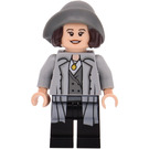 LEGO Tina Goldstein with Gray Jacket and Hat Minifigure