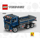 LEGO Tipping Dump Truck Set 42203 Instructions