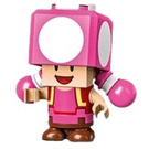 LEGO Toadette with Gray Hinge Minifigure