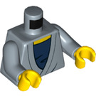 LEGO Torso met Robe over Dark Blauw Jumper (973 / 76382)