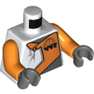 LEGO Torse avec World Racers logo (973 / 76382)