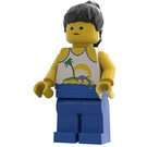 LEGO Touriste dans Tropical Tank Haut Minifigurine