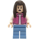 LEGO Toerist Vrouw in Dark Roze Vest Minifiguur