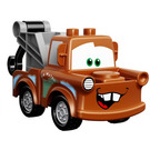 LEGO Tow Mater - Medium Stone Gris Gancho Base Figura Duplo