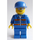 LEGO Tow Truck Conducteur avec Argent Des lunettes de soleil Minifigurine