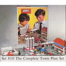 LEGO Town Plan - UK, Cardboard Boîte 810-4