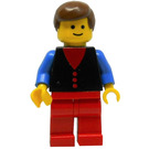 LEGO Town Square Male with 3 Red Buttons Shirt Minifigure