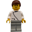 LEGO Town s Bílá Zipper Minifigurka