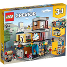 LEGO Townhouse Pet Shop & Café Set 31097 Packaging