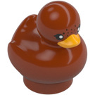 LEGO Toy Duck with Yellow Beak and Freckles (103359)