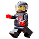 LEGO Toyota driver mit Helm Minifigur