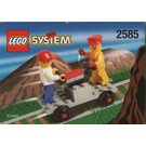 LEGO Track Buggy with Station Master and Brickster Set 2585