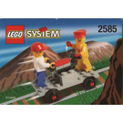 LEGO Track Buggy with Station Master and Brickster 2585