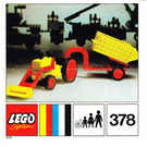 LEGO Tractor Set 378 Instructions