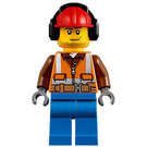 LEGO Tractor Worker Minifigure