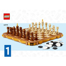 LEGO Traditional Chess Set 40719 Інструкції