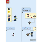 LEGO Traffic Cop Set 951910 Instructions