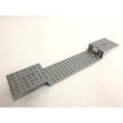 LEGO Train Base 6 x 34 Split-Level with Bottom Tubes and 3 Holes at each end