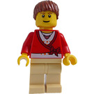 LEGO Tog Passager med Sweater Minifigur