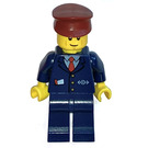 LEGO Train Station Conductor Minifigurine