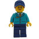 LEGO Tog Station Employee Minifigur