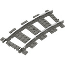 LEGO Zug Track 9V Gebogen (2867 / 74747)