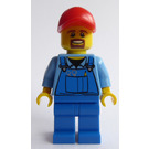 LEGO Training Jet Transporter Truck Driver Minifigure