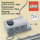 LEGO Transformer / Speed Controller 12V Set 7864 Instructions