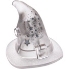 LEGO Transparent Belville Witch Hat with Blue Stars (33201)