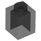 LEGO Transparant zwart Steen 1 x 1 (3005 / 30071)